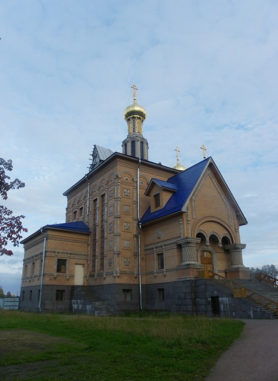 Церковь Рождества Пресвятой Богородицы в Рыбацком, Невский район (Санкт-Петербург, г. Санкт-Петербург). фасады