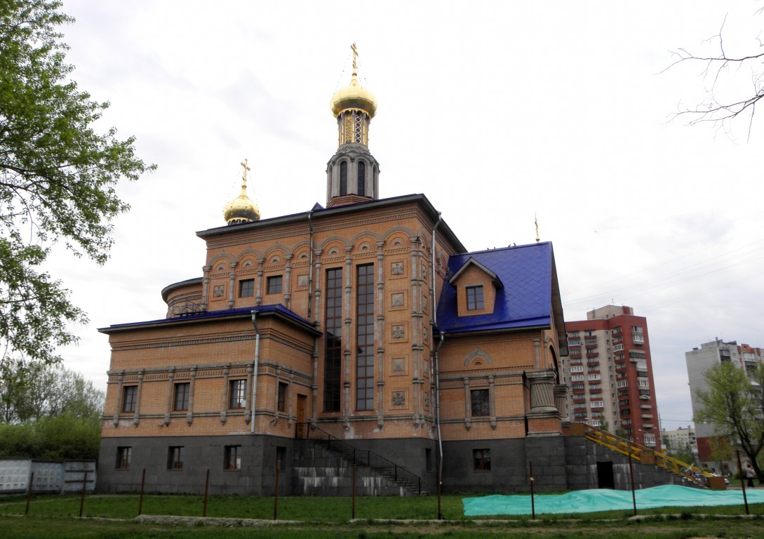 Церковь Рождества Пресвятой Богородицы в Рыбацком, Невский район (Санкт-Петербург, г. Санкт-Петербург). фасады