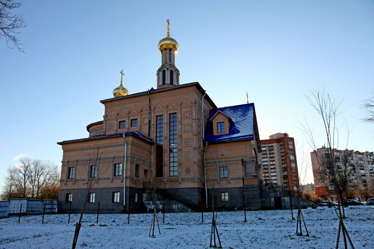 Церковь Рождества Пресвятой Богородицы в Рыбацком, Невский район (Санкт-Петербург, г. Санкт-Петербург). фасады