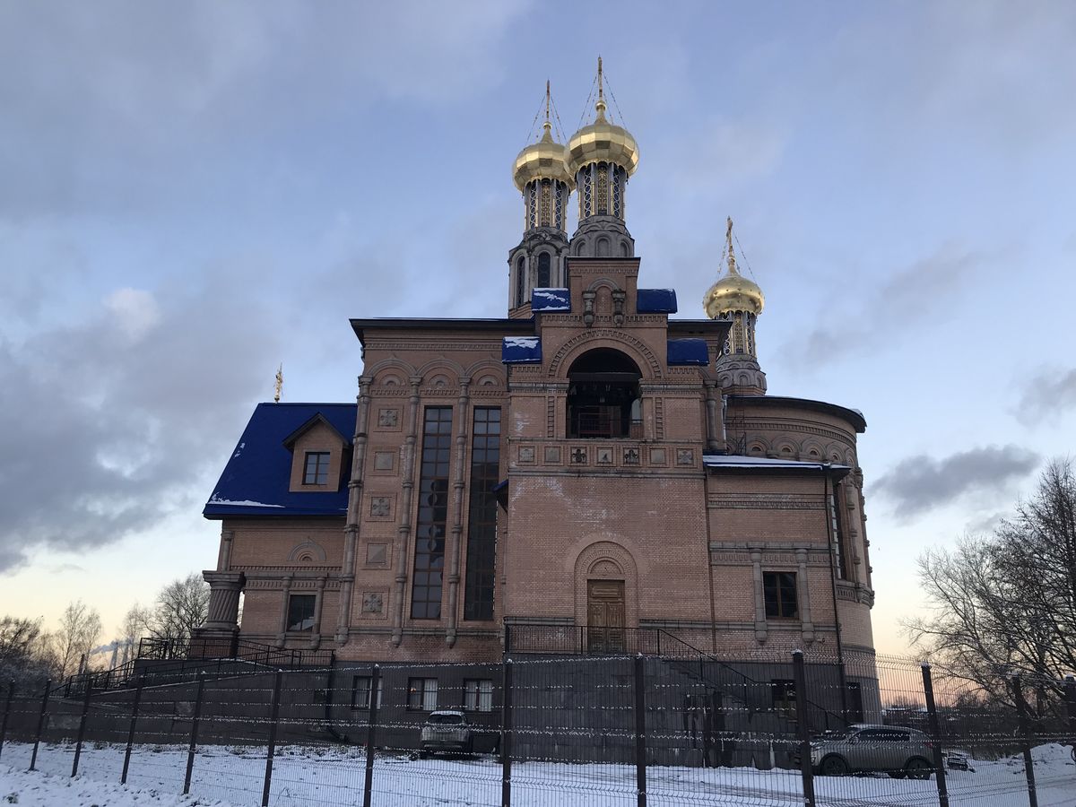 фасады. Церковь Рождества Пресвятой Богородицы в Рыбацком, Невский район (Санкт-Петербург, г. Санкт-Петербург)