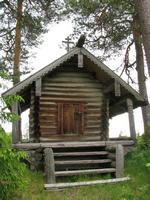 Часовня Успения Пресвятой Богородицы, , Красный Бор, Бокситогорский район, Ленинградская область