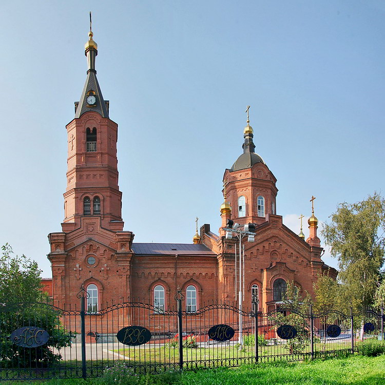 Кафедральный собор Александра Невского, Курган (Курган, город, Курганская область). фасады, Южный фасад