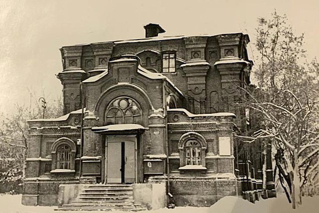 Фото советского времени., архивная фотография. Кафедральный собор Александра Невского, Курган (Курган, город, Курганская область)