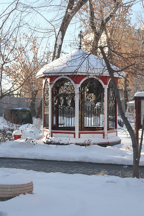 Церковь Рождества Христова, Курган (Курган, город, Курганская область). фасады, Звонница