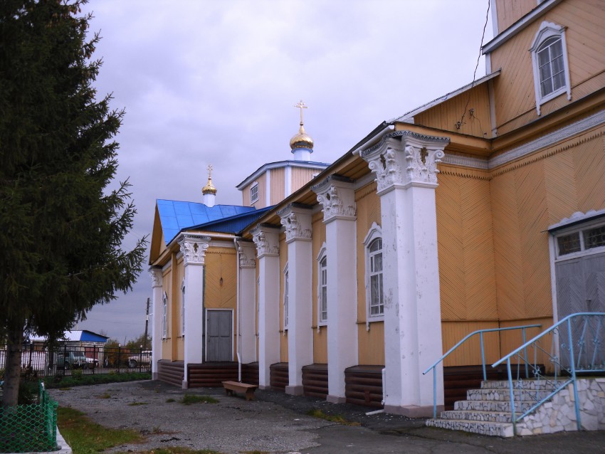 Церковь Сошествия Святого Духа, Смолино (Курган, город, Курганская область). фасады