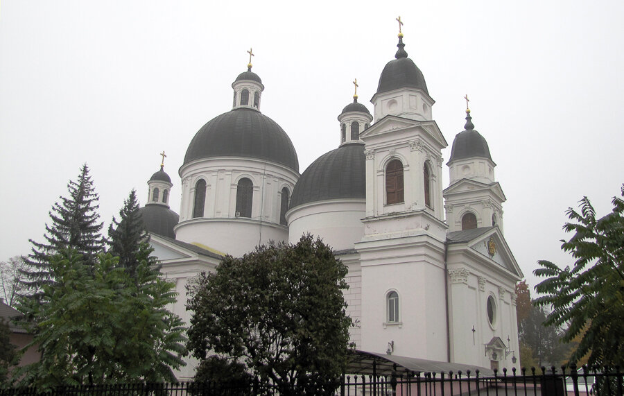 Черновцы. Кафедральный собор Сошествия Святого Духа. фасады