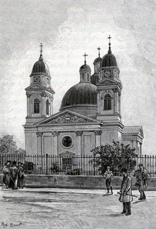 Собор Сошествия Святого Духа, Черновцы (Черновицкий район, Украина, Черновицкая область). архивная фотография