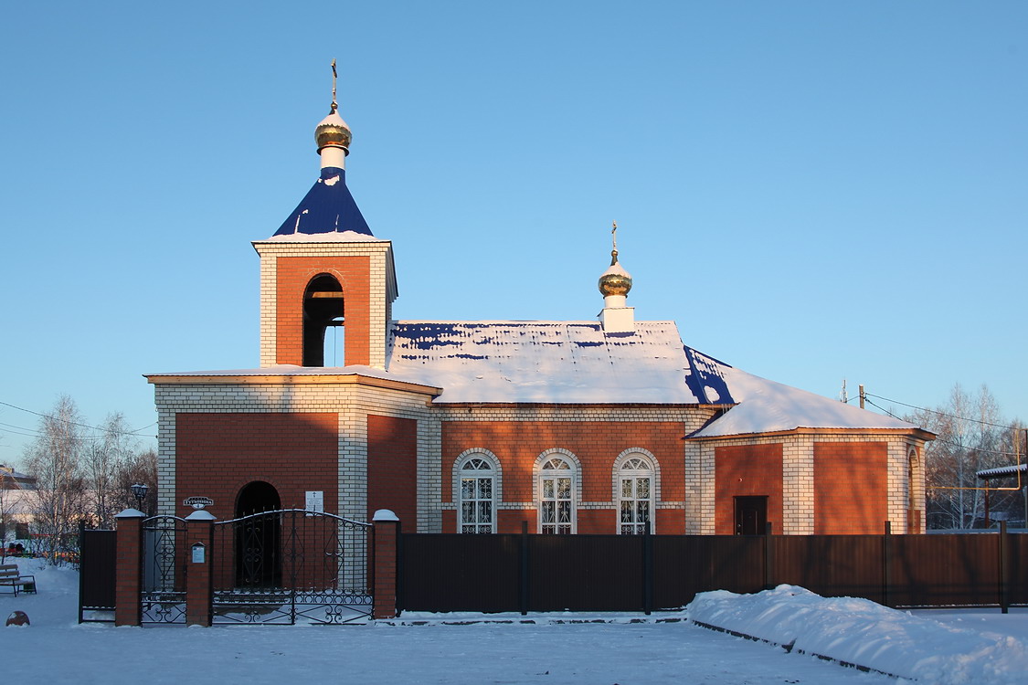 Шумиха. Церковь Успения Пресвятой Богородицы. фасады, Теперь с колокольней (южный фасад)