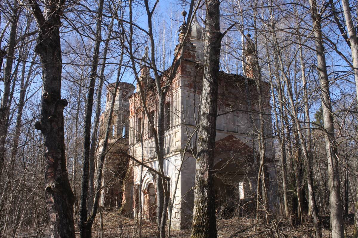 Церковь Спаса Нерукотворного Образа, Сергино (Фатьяново) (Старицкий район, Тверская область). фасады