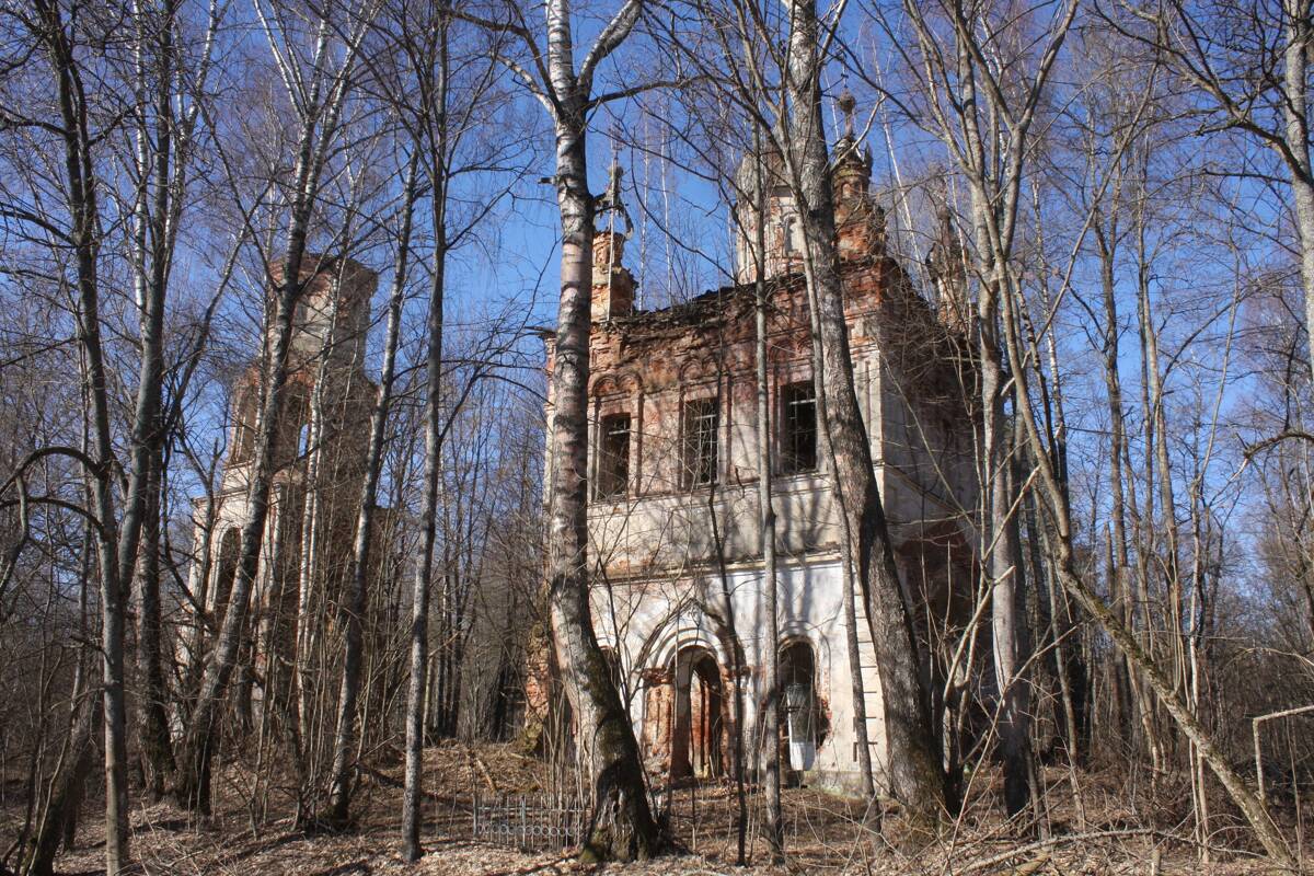 Церковь Спаса Нерукотворного Образа, Сергино (Фатьяново) (Старицкий район, Тверская область). фасады