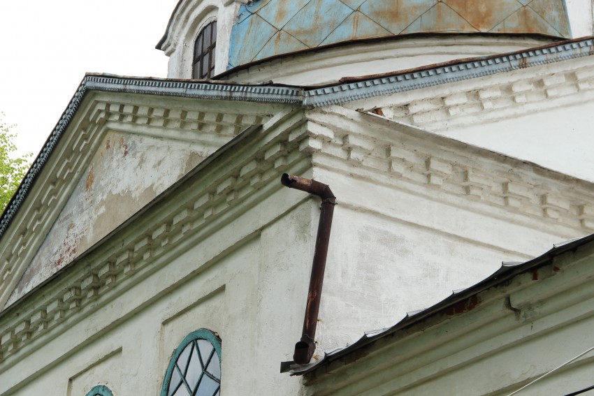 Церковь Преображения Господня, Петровское (Ростовский район, Ярославская область). архитектурные детали