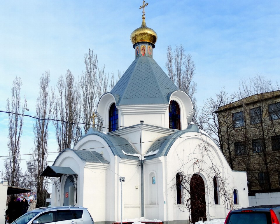 Николаев. Церковь Симеона Богоприимца. общий вид в ландшафте