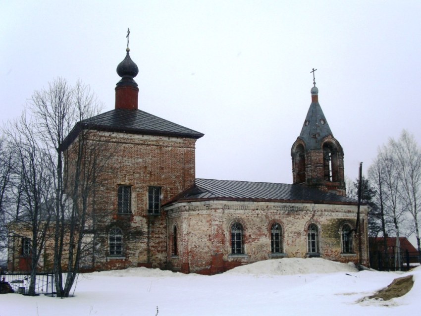 Церковь Иоанна Богослова, Каменки (Волоколамский городской округ, Московская область). фасады, вид с севера