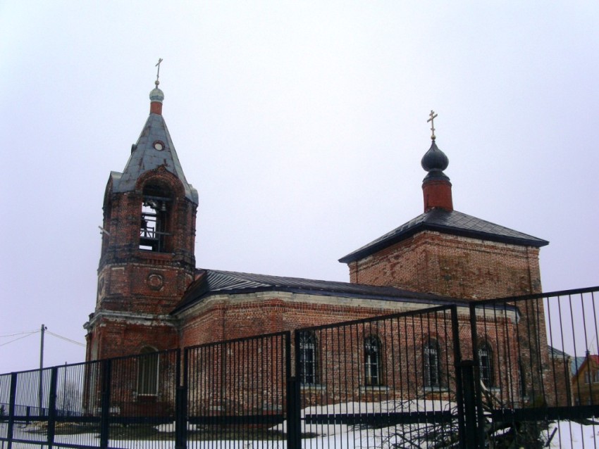 Церковь Иоанна Богослова, Каменки (Волоколамский городской округ, Московская область). фасады, вид с юго-запада