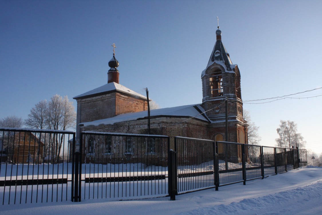 Церковь Иоанна Богослова, Каменки (Волоколамский городской округ, Московская область). фасады