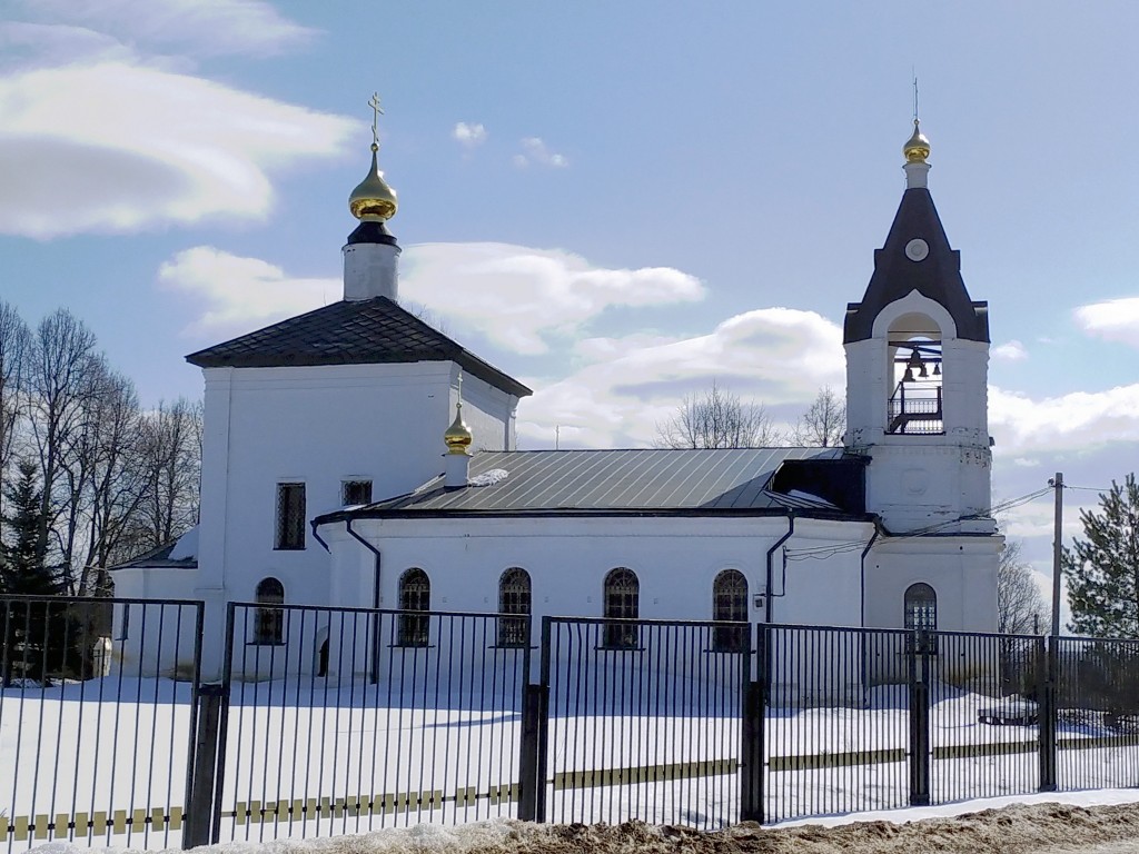 Церковь Иоанна Богослова, Каменки (Волоколамский городской округ, Московская область). фасады