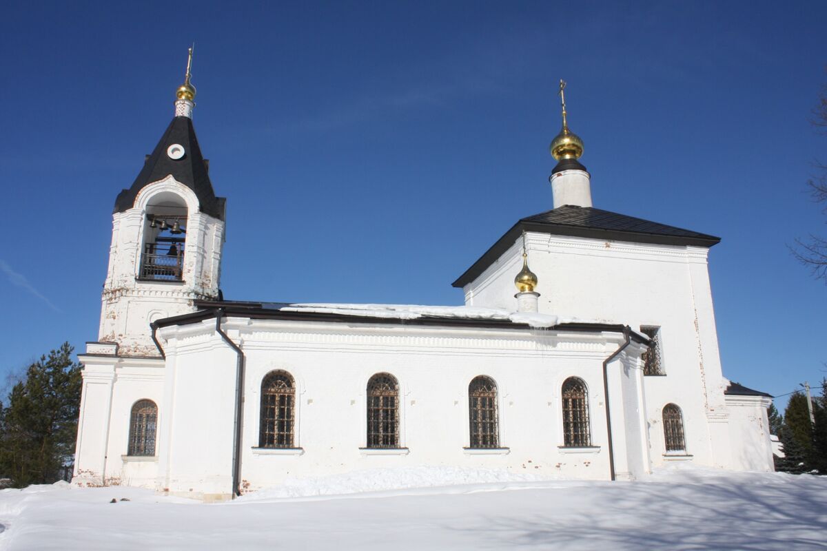Церковь Иоанна Богослова, Каменки (Волоколамский городской округ, Московская область). фасады