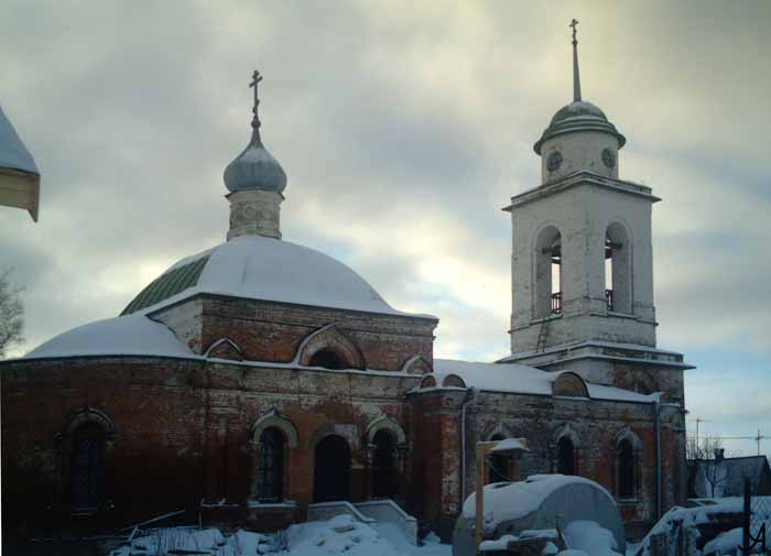 Церковь Николая Чудотворца, Матрёнино (Волоколамский городской округ, Московская область). фасады