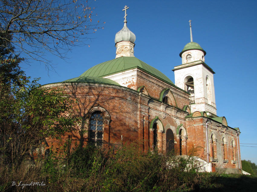 Церковь Николая Чудотворца, Матрёнино (Волоколамский городской округ, Московская область). фасады, 		      