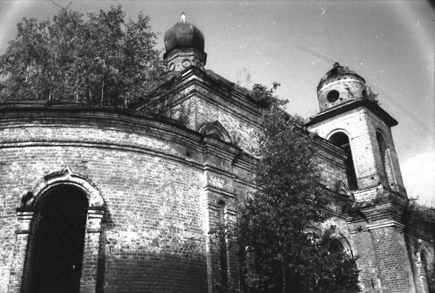 Матрёнино. Церковь Николая Чудотворца. архивная фотография, Собственная съемка