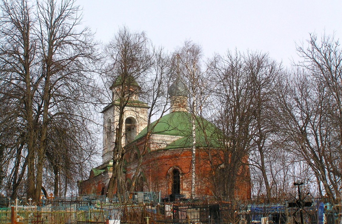 Матрёнино. Церковь Николая Чудотворца. фасады