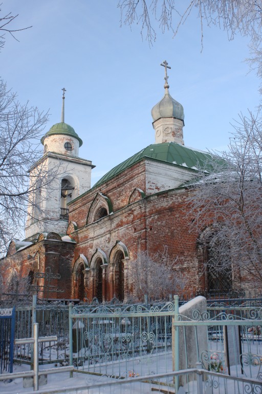 Церковь Николая Чудотворца, Матрёнино (Волоколамский городской округ, Московская область). фасады