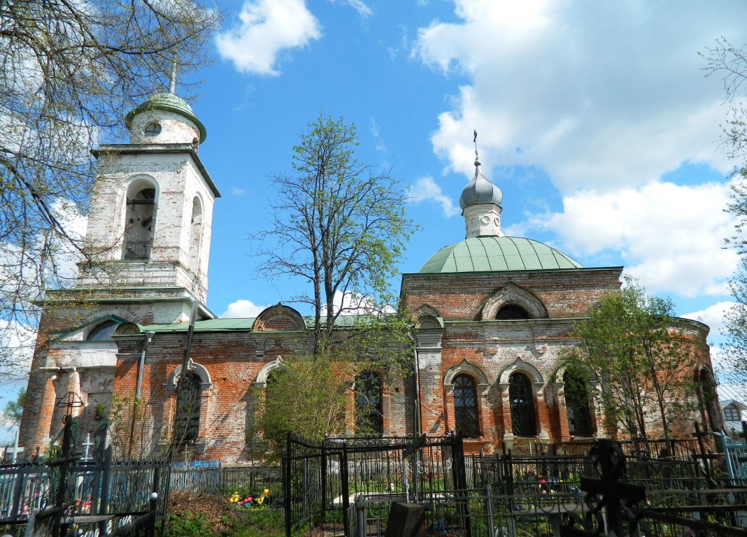 Церковь Николая Чудотворца, Матрёнино (Волоколамский городской округ, Московская область). фасады