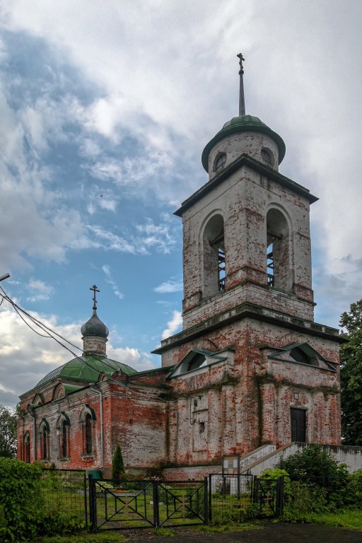Церковь Николая Чудотворца, Матрёнино (Волоколамский городской округ, Московская область). фасады