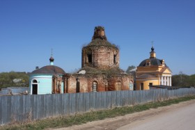 Грабцево. Храмовый комплекс. Церкви Николая Чудотворца и Успения Пресвятой Богородицы