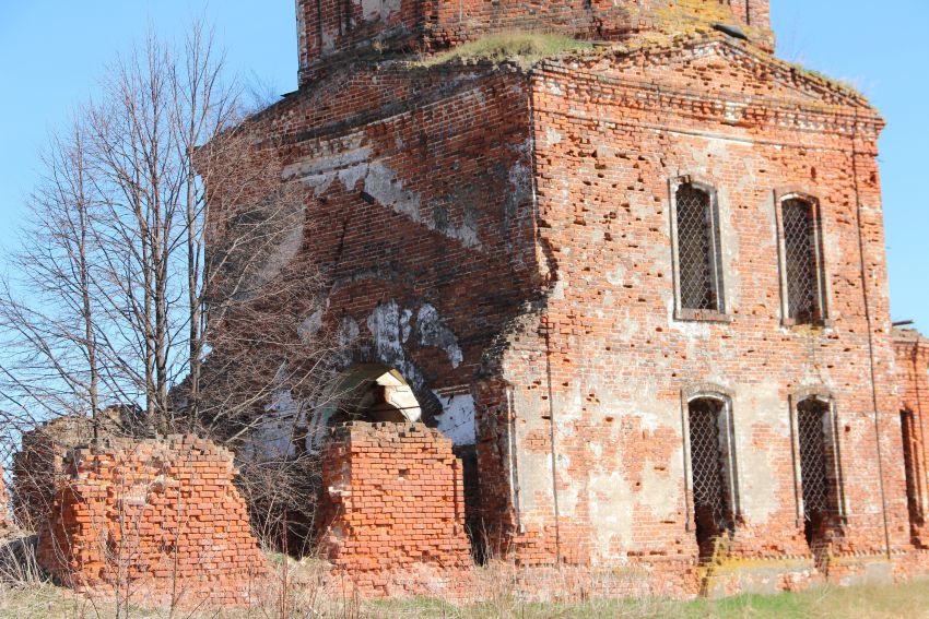 Филимоново (Поречская с/а). Церковь Николая Чудотворца. архитектурные детали