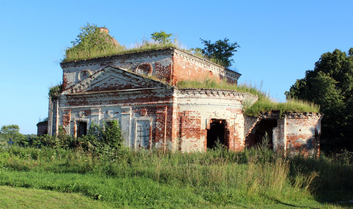 Филимоново (Поречская с/а). Церковь Димитрия Солунского. фасады