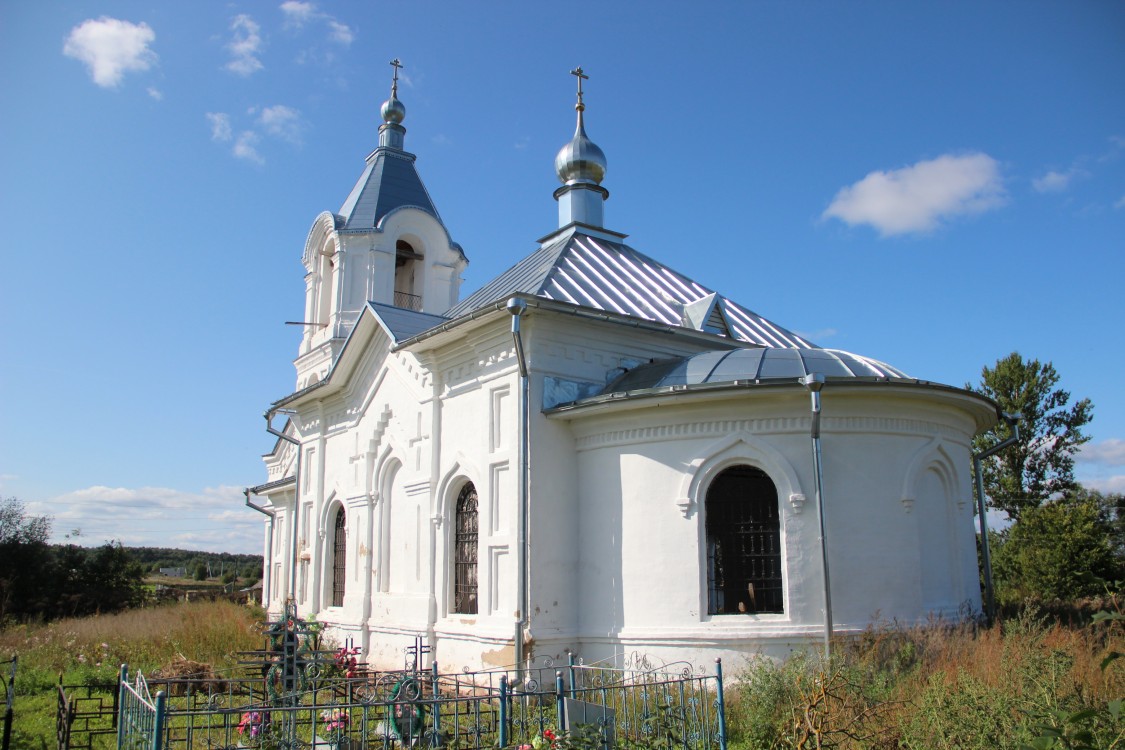 Воронцово. Церковь Воскресения Христова. фасады