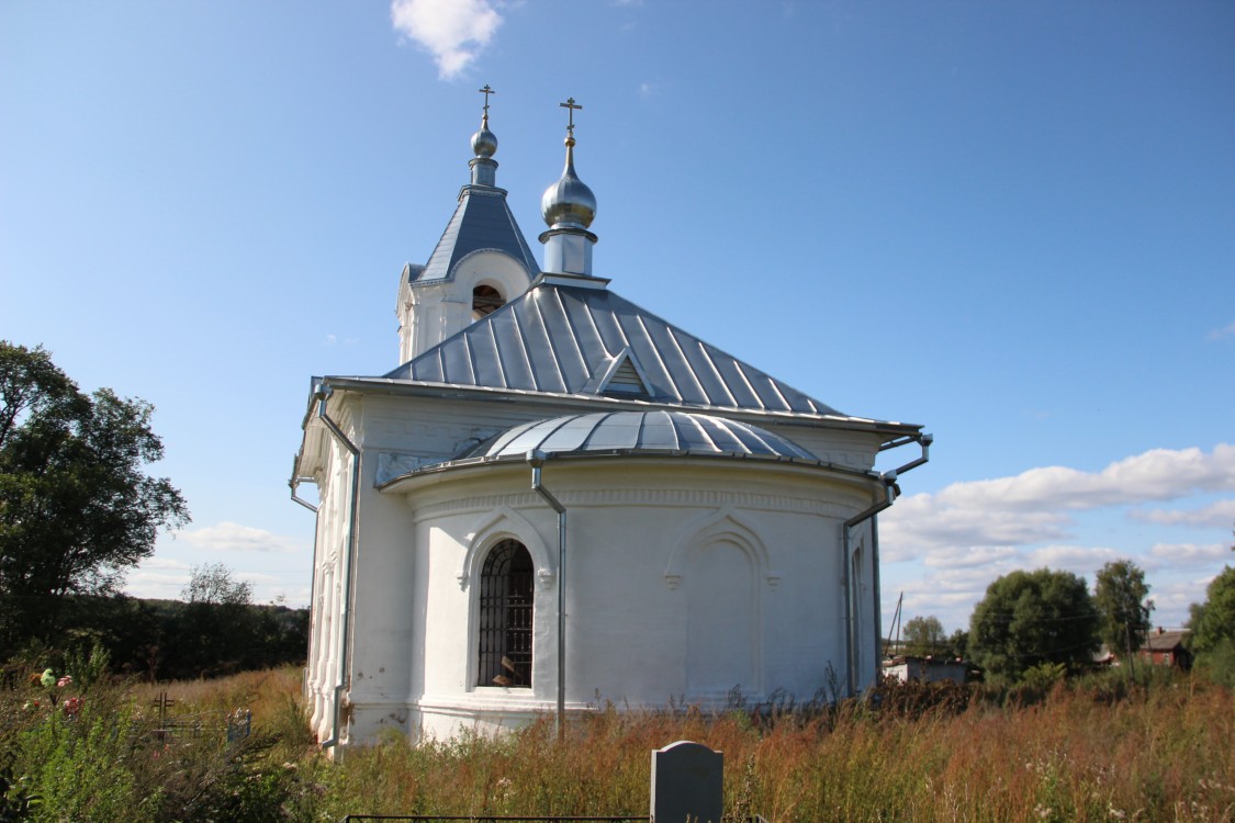 Воронцово. Церковь Воскресения Христова. фасады