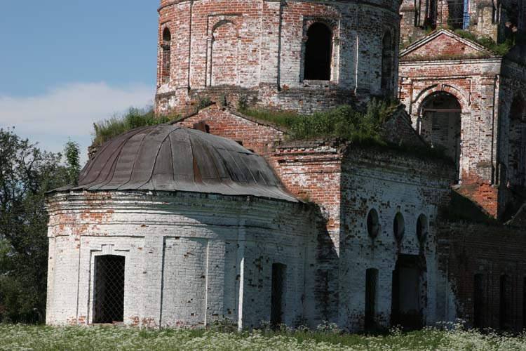Церковь Казанской иконы Божией Матери, Нила (Переславский район и г. Переславль-Залесский, Ярославская область). архитектурные детали