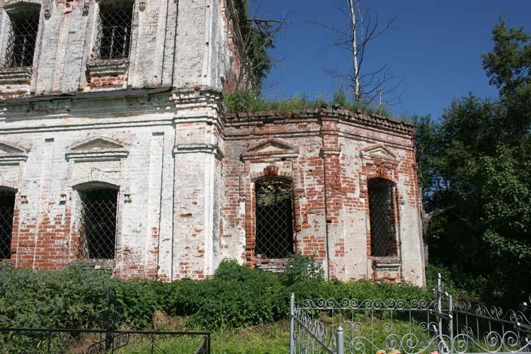 Церковь Георгия Победоносца, Ивановское (Переславский район и г. Переславль-Залесский, Ярославская область). архитектурные детали