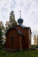 Церковь Георгия Победоносца, Западный фасад<br>, Пески, Шимский район, Новгородская область
