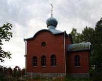 Церковь Георгия Победоносца, Северный фасад<br>, Пески, Шимский район, Новгородская область