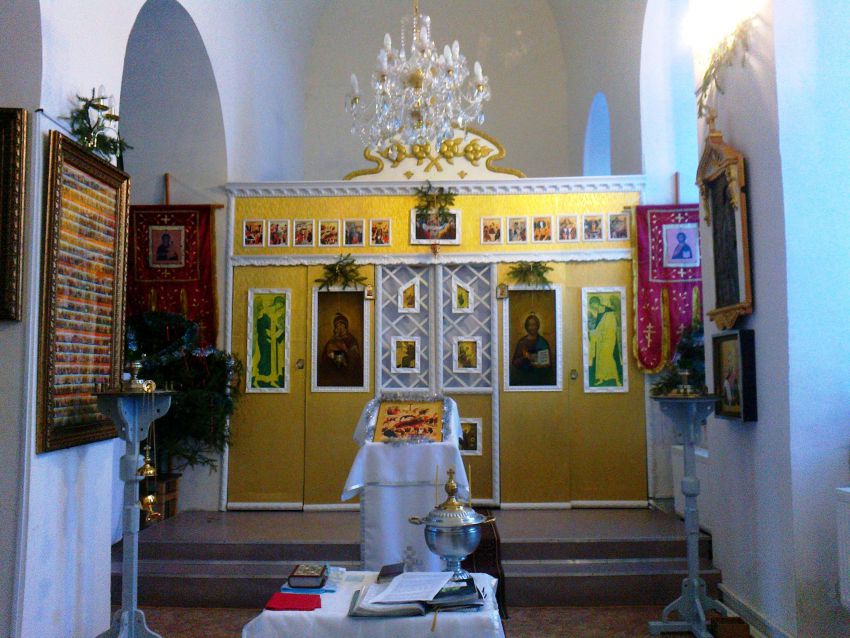 Церковь Александра Невского, Малое Скуратово (Чернский район, Тульская область). интерьер и убранство