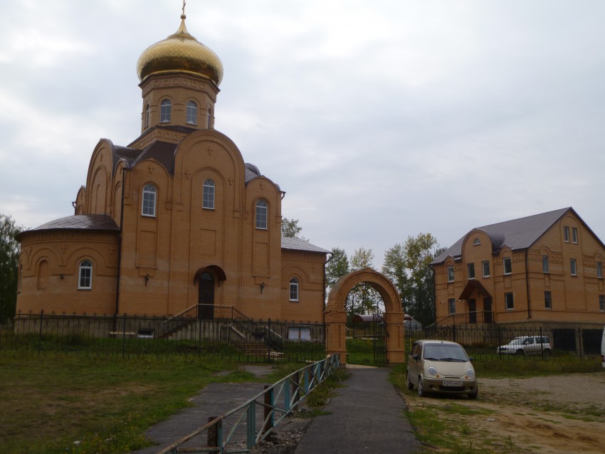 Отрадинское. Церковь Казанской иконы Божией Матери. фасады