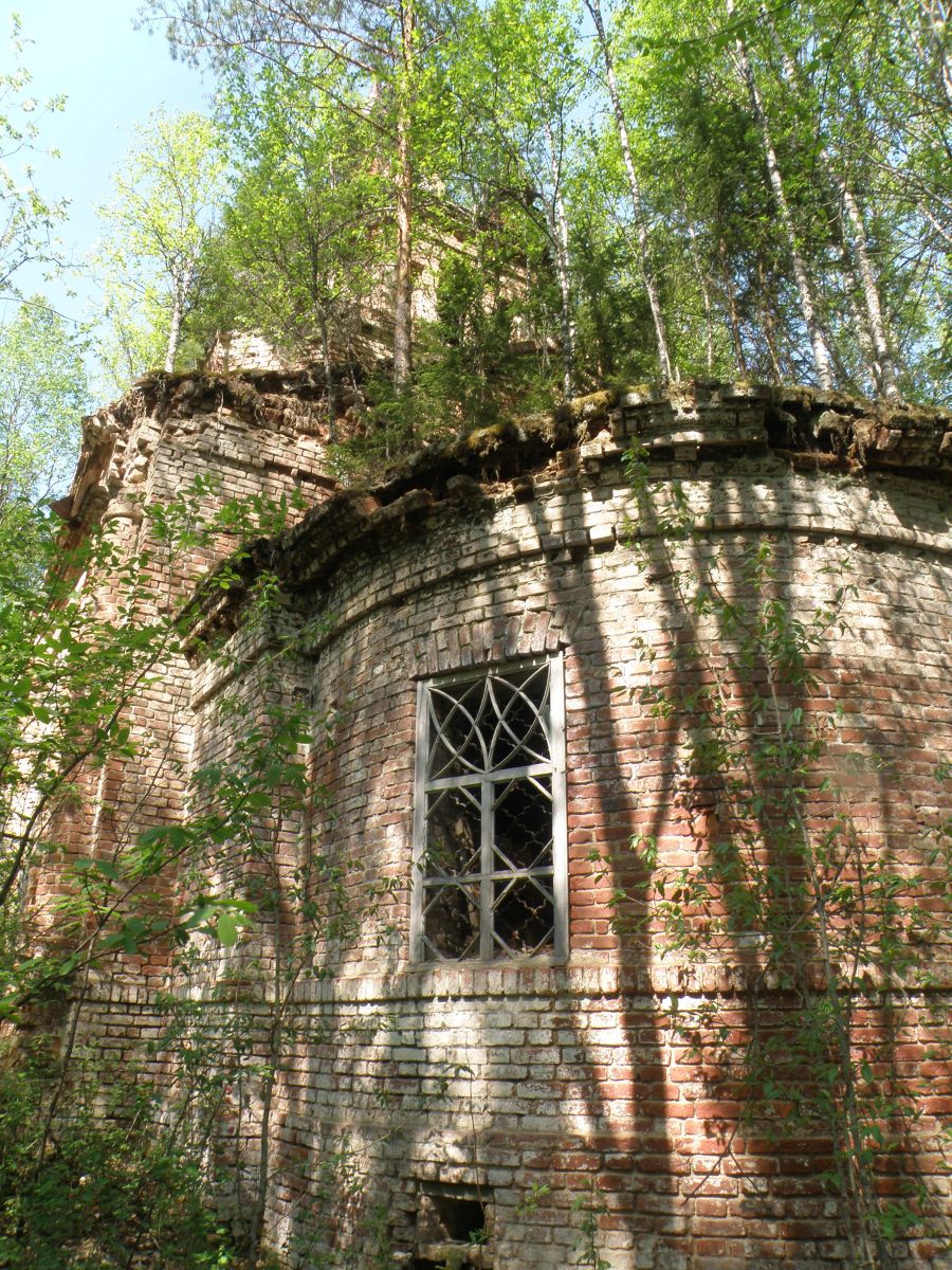 Церковь Николая Чудотворца, Никола-Остров, урочище (Чухломский район, Костромская область). архитектурные детали