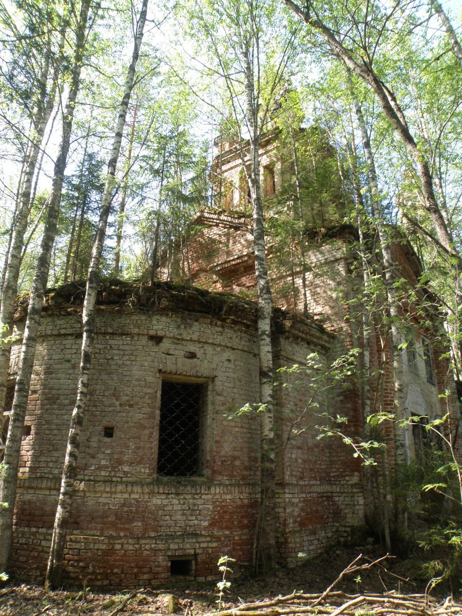 Церковь Николая Чудотворца, Никола-Остров, урочище (Чухломский район, Костромская область). архитектурные детали