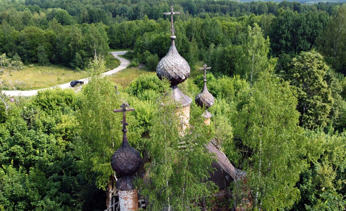 Воскресенье-Глазуново, урочище. Церковь Воскресения Христова. архитектурные детали