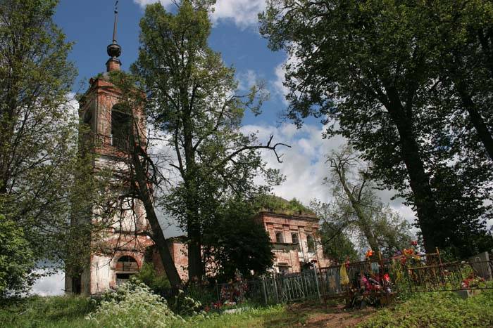 Церковь Георгия Победоносца, Георгиевское (Борисоглебский район, Ярославская область). фасады
