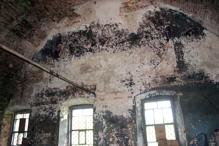 Церковь Георгия Победоносца, Георгиевское (Борисоглебский район, Ярославская область). интерьер и убранство