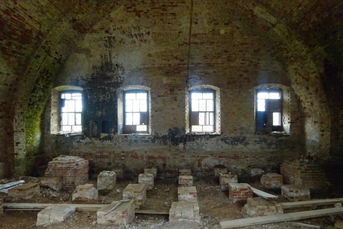 Церковь Георгия Победоносца, Георгиевское (Борисоглебский район, Ярославская область). интерьер и убранство