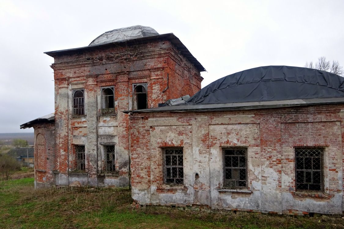 Церковь Георгия Победоносца, Георгиевское (Борисоглебский район, Ярославская область). фасады