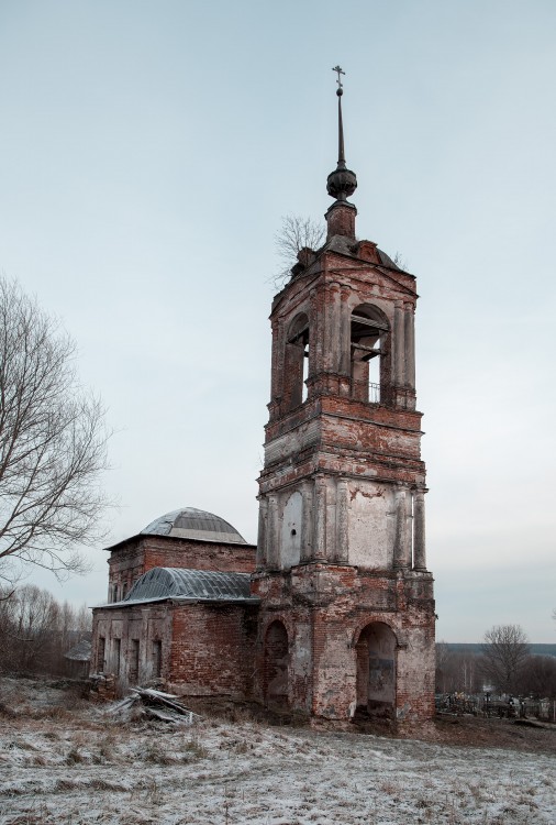 Церковь Георгия Победоносца, Георгиевское (Борисоглебский район, Ярославская область). фасады