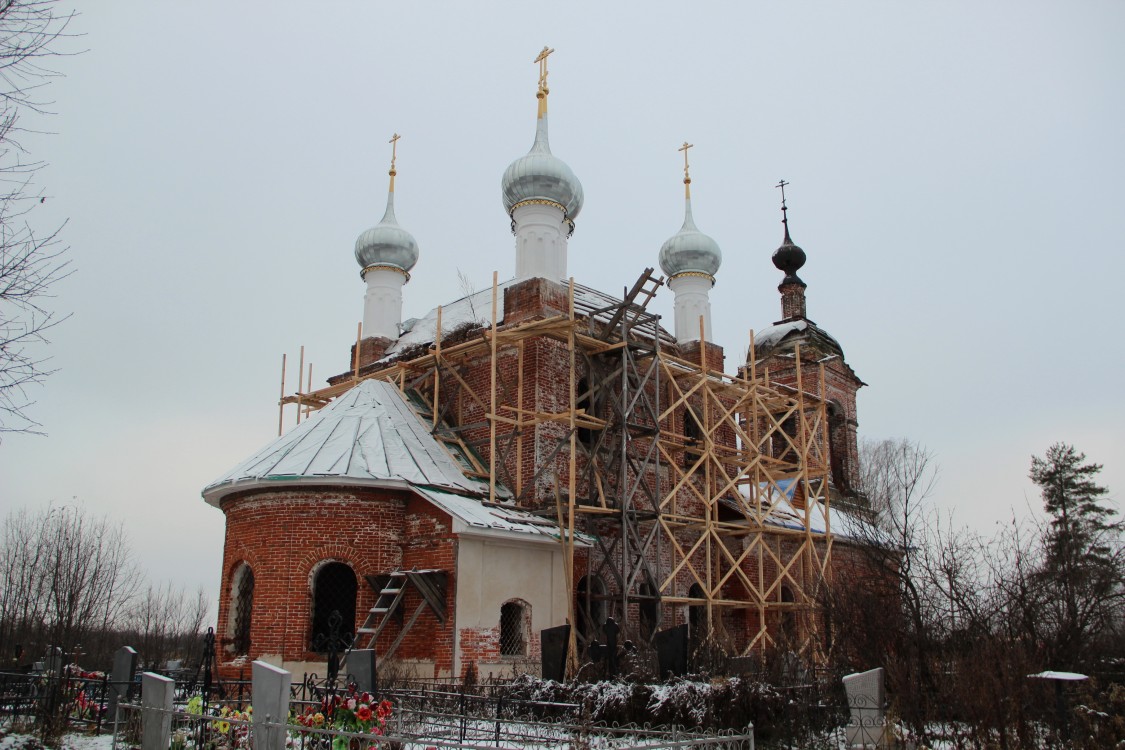 Церковь Воскресения Христова, Демьяны (Ростовский район, Ярославская область). фасады