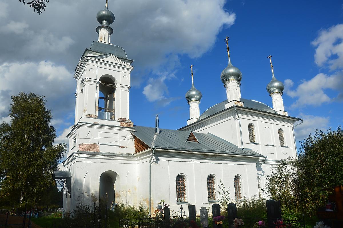 фасады. Церковь Воскресения Христова, Демьяны (Ростовский район, Ярославская область)