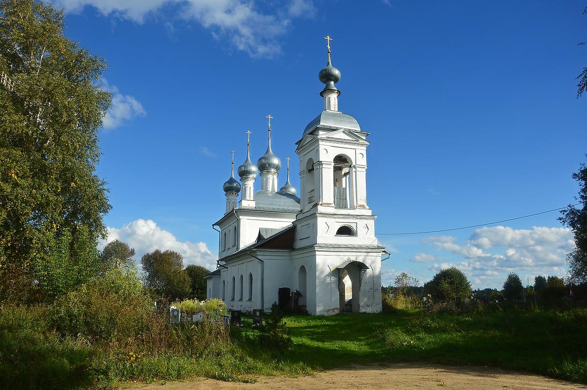 фасады. Церковь Воскресения Христова, Демьяны (Ростовский район, Ярославская область)